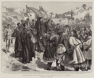 Illustrating the Story of The Vintage, by E F Benson by George Percy Jacomb Hood